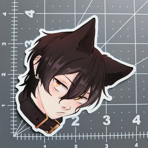 [HARD LIMIT] Sticker w/ signed print! (Kaleb
