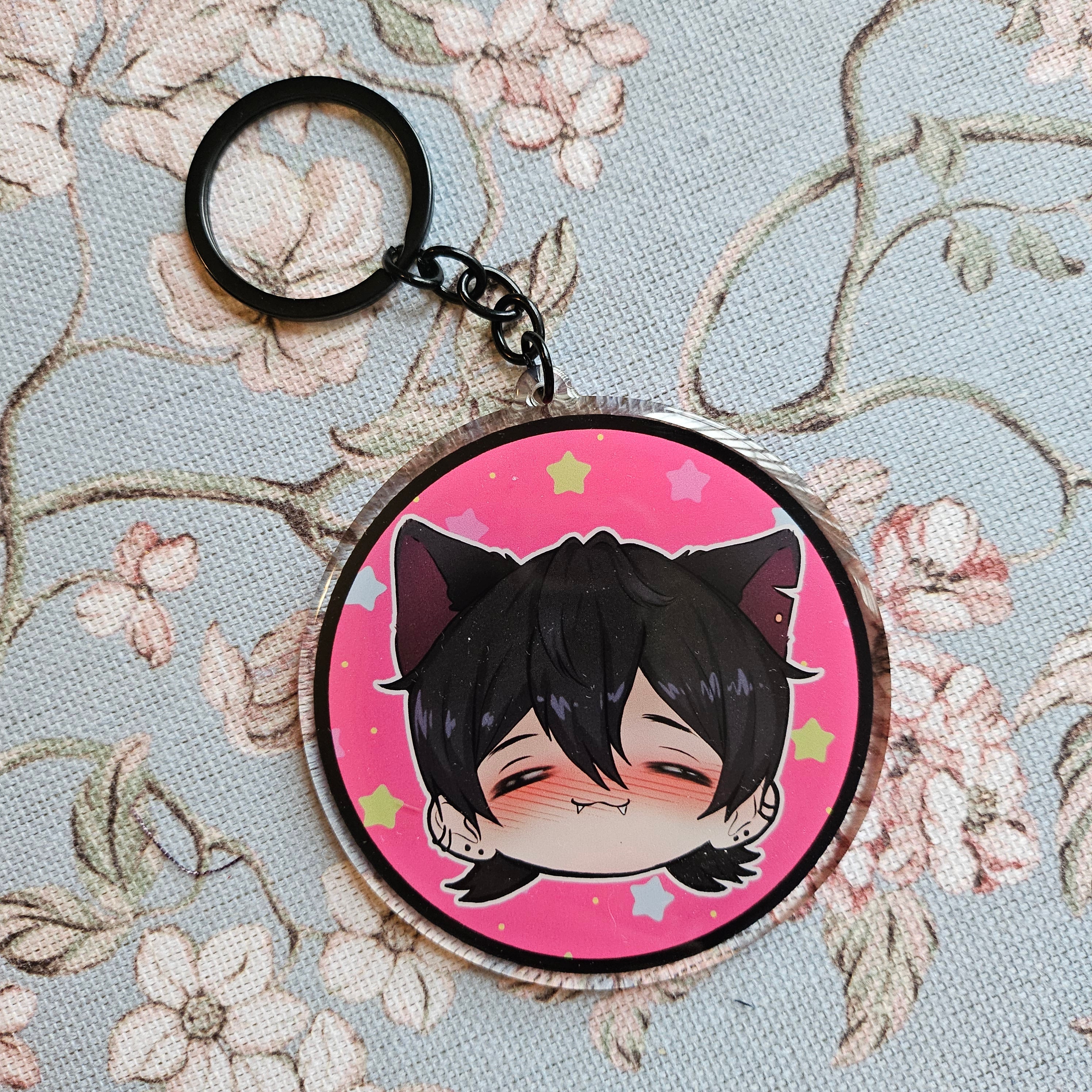 Kaleb Chibi Keychain 【w/ Sticker】