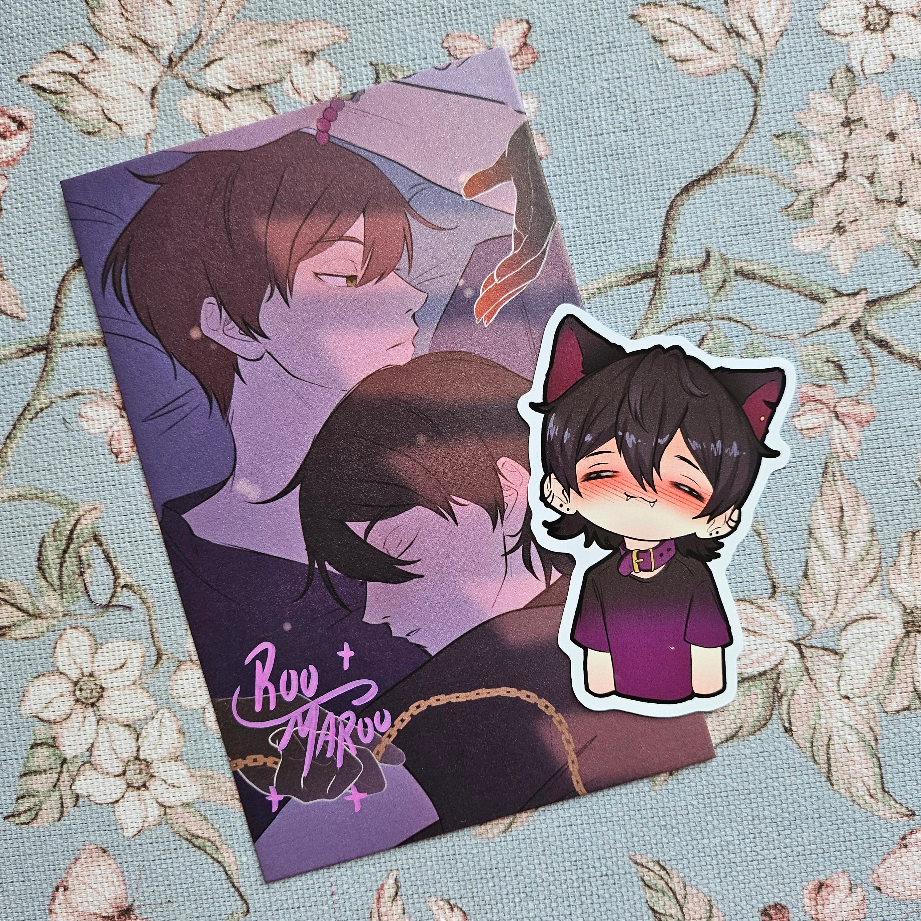 Signed Print w/ Kaleb Sticker.