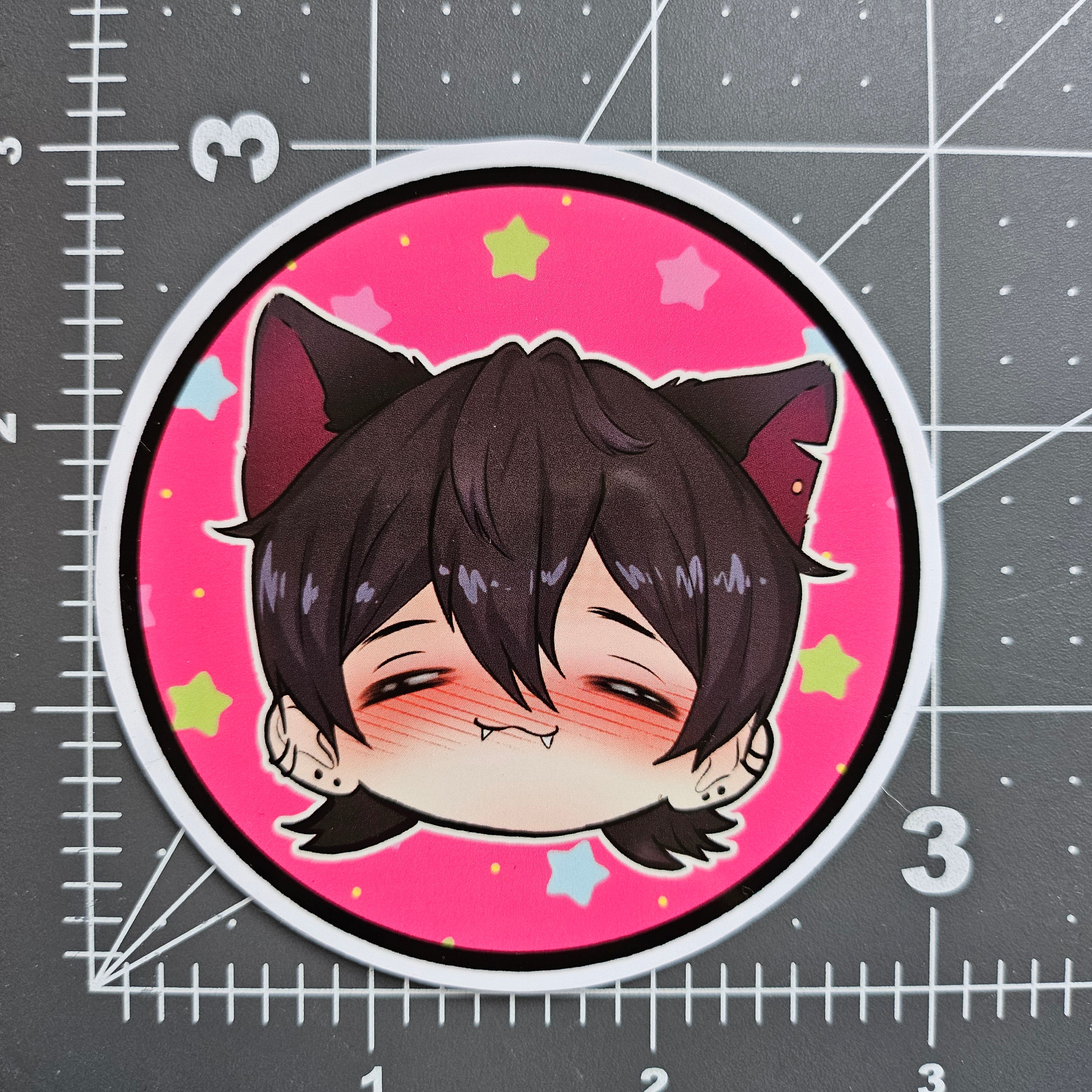 Kaleb Chibi Keychain 【w/ Sticker】
