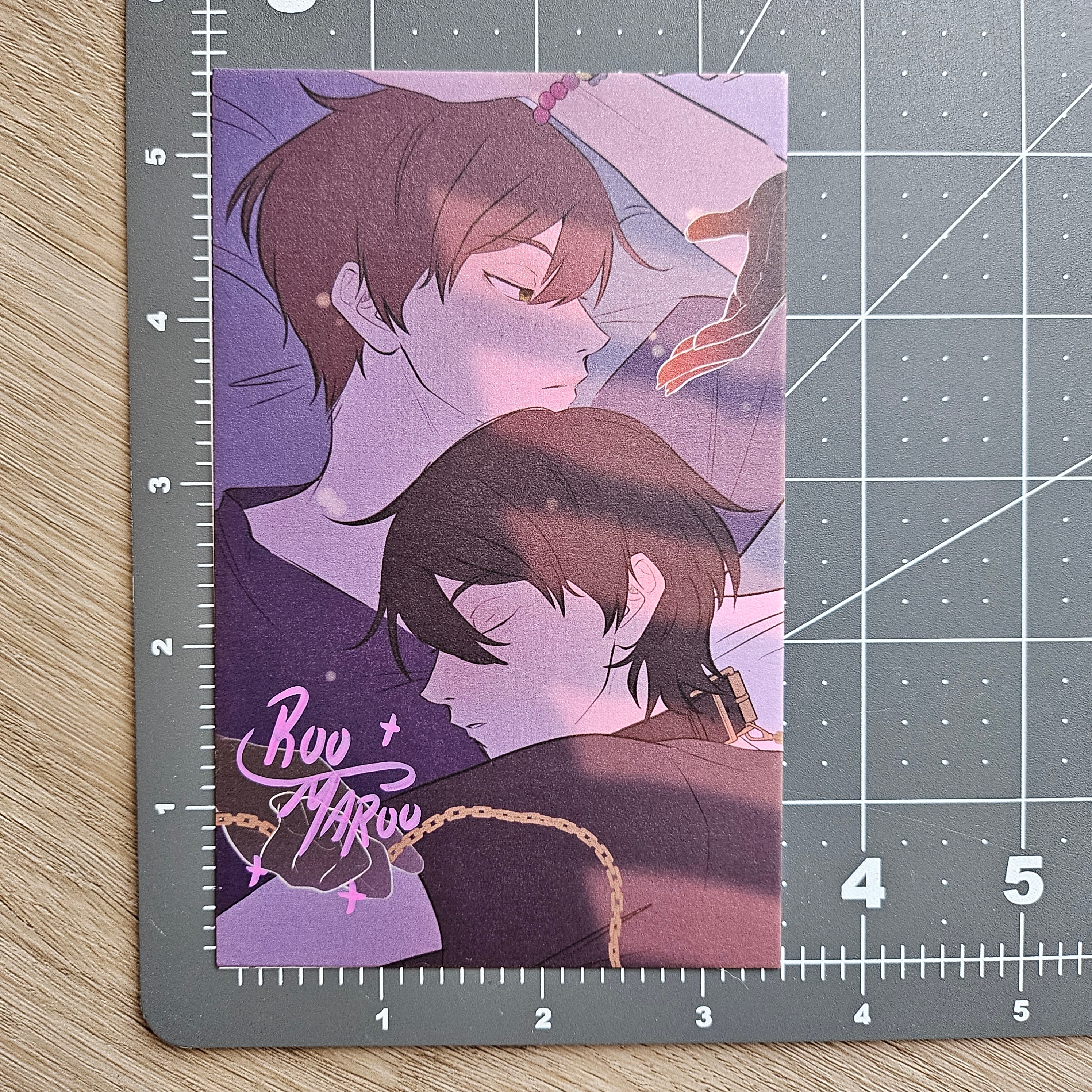 Signed Print w/ Kaleb Sticker.