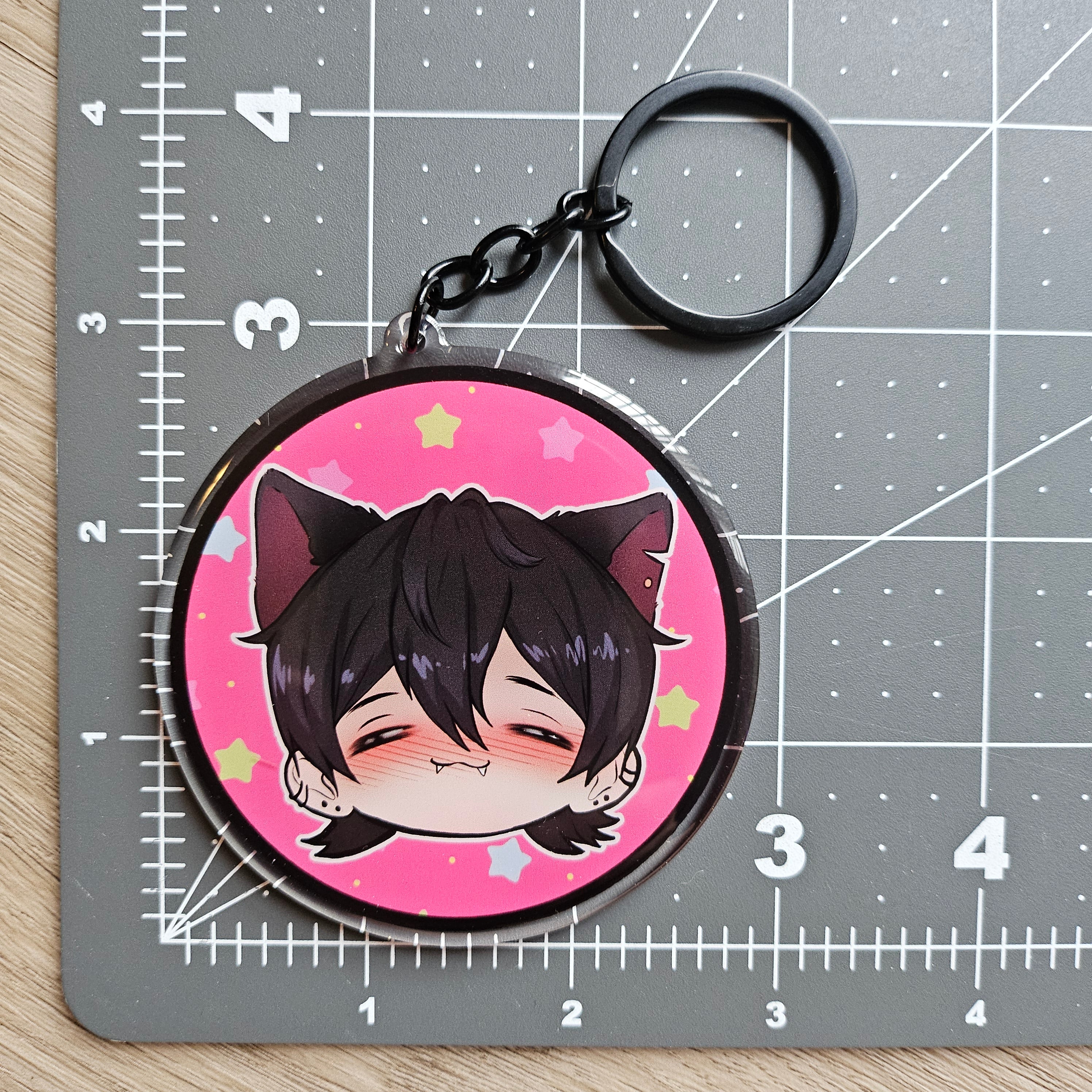 Kaleb Chibi Keychain 【w/ Sticker】