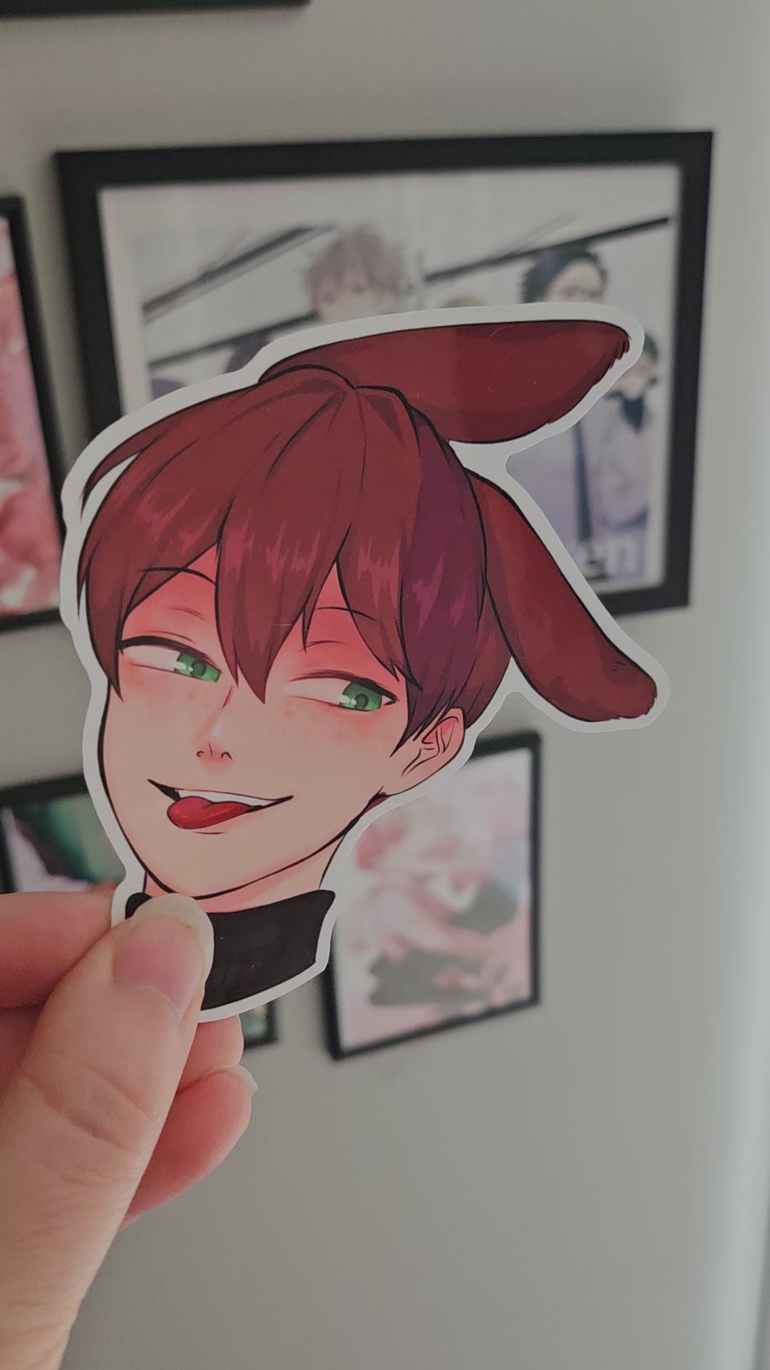 [HARD LIMIT] Sticker w/ signed print! (Quinn)