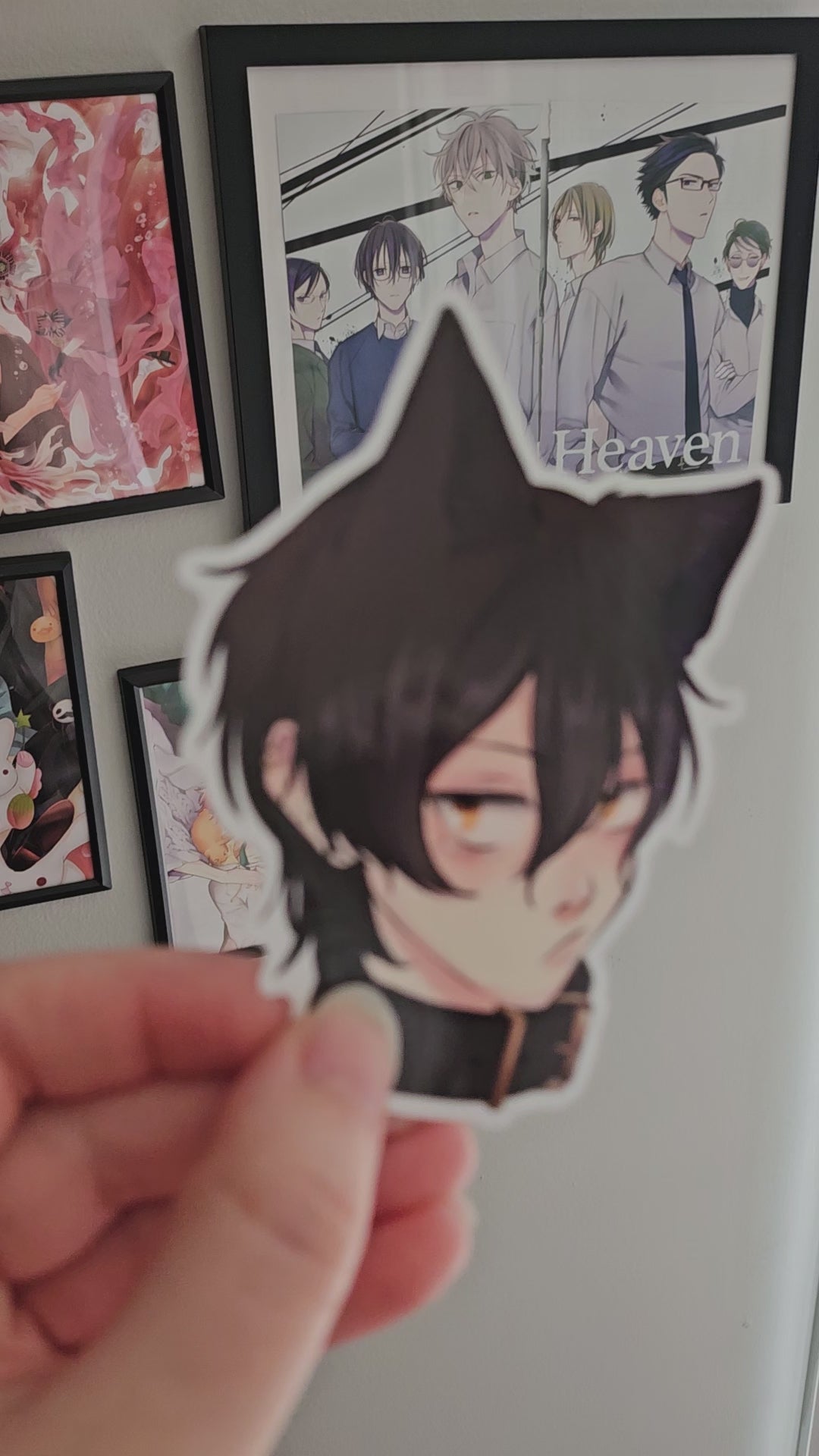 [HARD LIMIT] Sticker w/ signed print! (Kaleb